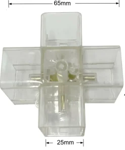 Łącznik X do paneli LED LP-0109 ŁĄCZNIK X GEOMETRIC SYSTEM | Kaja*Sklep Kaja Outlet