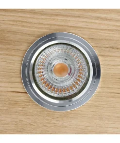 Dębowa, kwadratowa oprawa wpustowa oczko 2515174 VITAR | Kaja*Sklep Kaja Shop