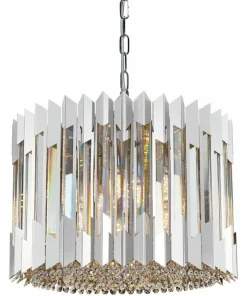 Clearance Sklep Kaja Dekoracyjna, kryształowa lampa do salonu ML0394 RITZ | Kaja