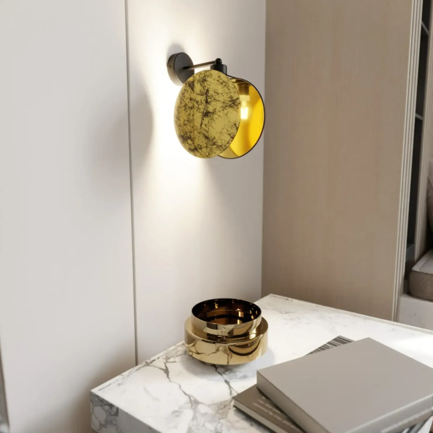 Dekoracyjna lampa ścienna do salonu 1326/K1 MOTIF | Kaja Oświetlenie*Sklep Kaja Hot