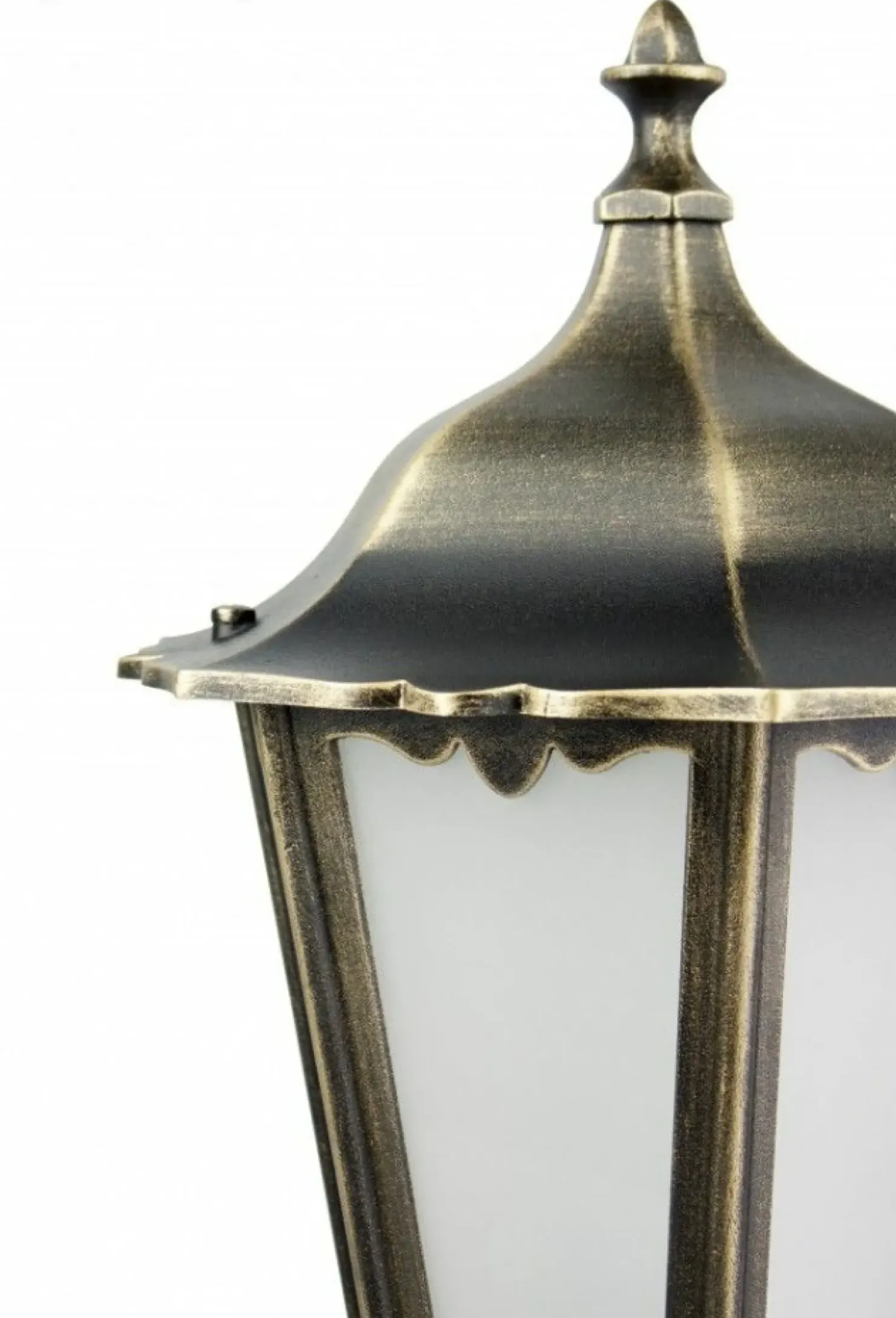 Dekoracyjna lampa elewacyjna, czarna K 3012/1/BD z serii RETRO MAXI | Kaja Oświe*Sklep Kaja Discount