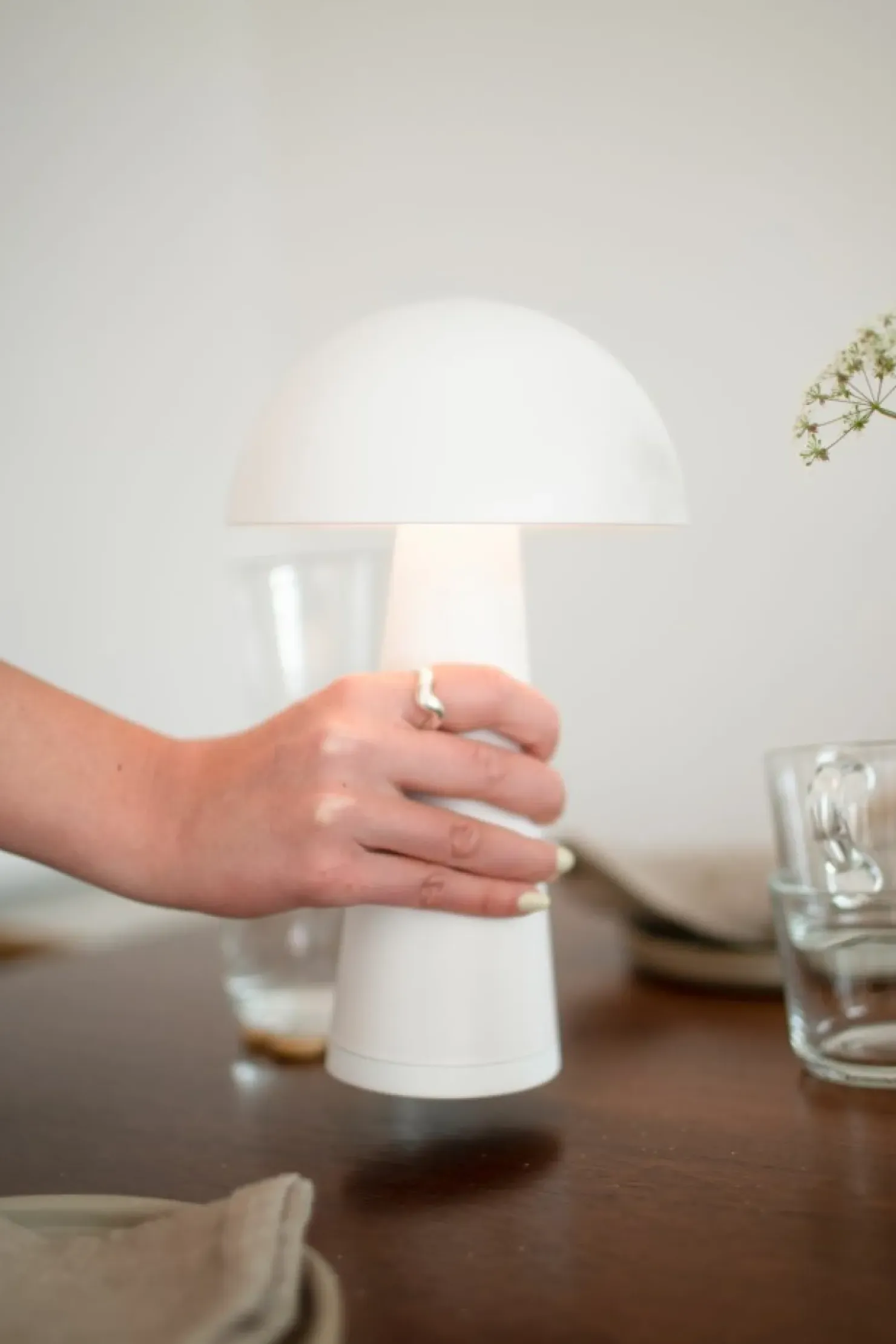 Dekoracyjna lampa LED do ładowania 108656 FUNGI | Kaja Oświetlenie*Sklep Kaja Hot