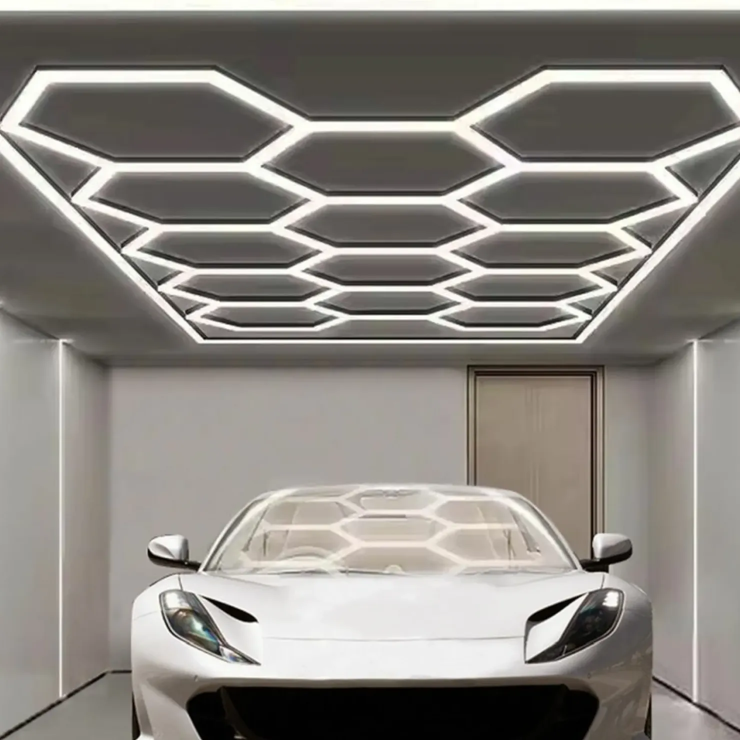Dekoracyjna lampa LED LP-0109/5C 4K GEOMETRIC SYSTEM | Kaja*Sklep Kaja Best