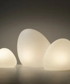 Dekoracyjna lampa ogrodowa, świecący kamień 10579 STONE | Kaja*Sklep Kaja Online