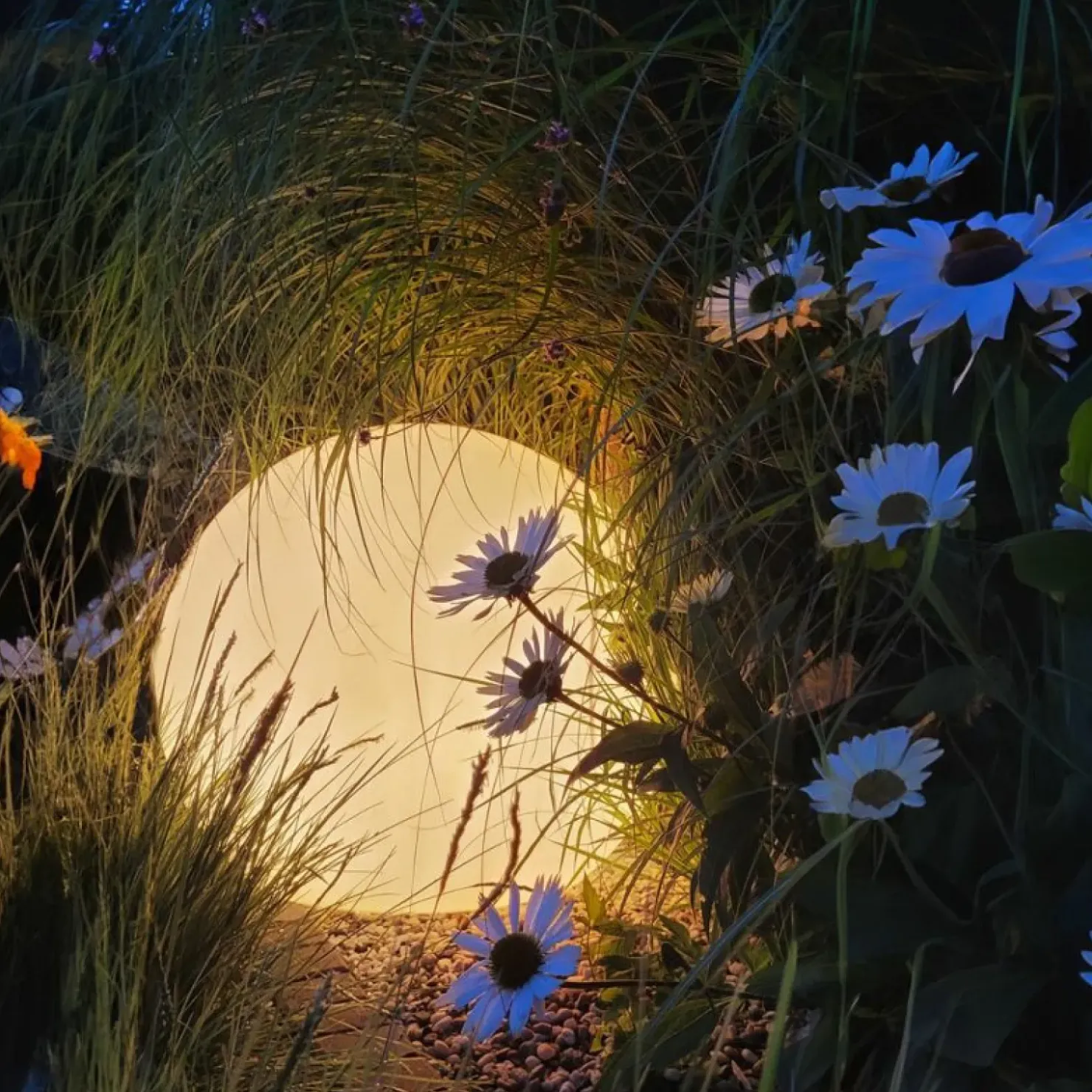 Dekoracyjna lampa ogrodowa kula ⌀30cm EKO0457 GLOBO | Kaja Oświetlenie*Sklep Kaja Online