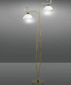 Dekoracyjna lampa podłogowa w stylu retro 149/LP2 WIVARA | Kaja*Sklep Kaja Cheap