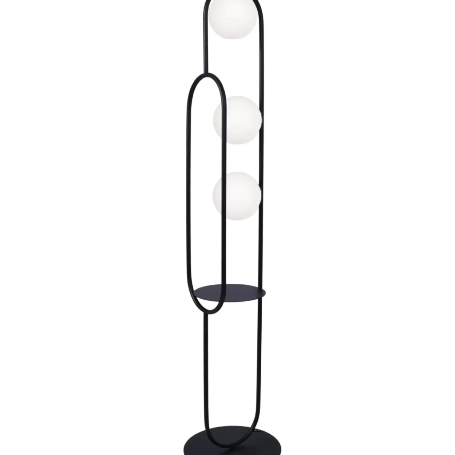 Dekoracyjna lampa podłogowa z półką K-4963 | Kaja Oświetlenie*Sklep Kaja Flash Sale