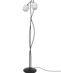 Dekoracyjna lampa podłogowa z białymi kloszami K-5188 z serii BELLA*Sklep Kaja Best Sale
