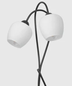 Dekoracyjna lampa podłogowa z białymi kloszami K-5188 z serii BELLA*Sklep Kaja Best Sale
