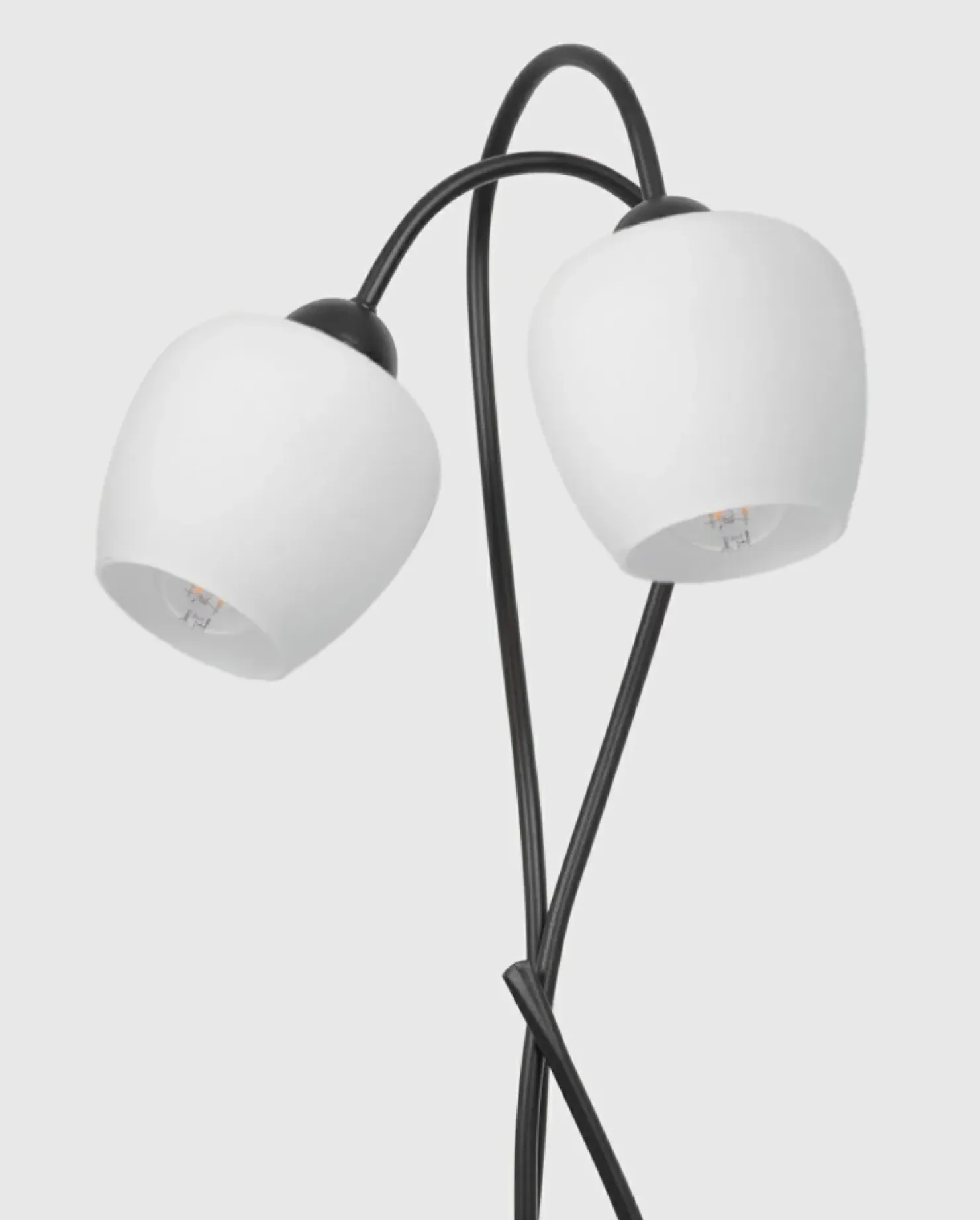 Dekoracyjna lampa podłogowa z białymi kloszami K-5188 z serii BELLA*Sklep Kaja Best Sale