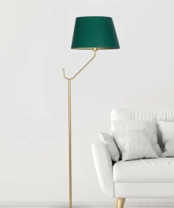 Dekoracyjna lampa podłogowa z abażurem MLP4910 z serii VICTORIA | Kaja Oświetlen*Sklep Kaja Shop