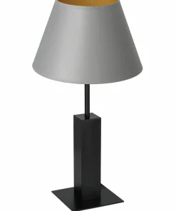 Dekoracyjna lampa stołowa, czarna podstawa LX 3644 z serii TABLE LAMPS*Sklep Kaja Flash Sale
