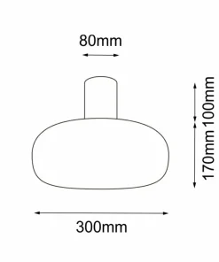 Dekoracyjna lampa sufitowa, ozdobny klosz ANT 1094 TANPO | Kaja*Sklep Kaja New