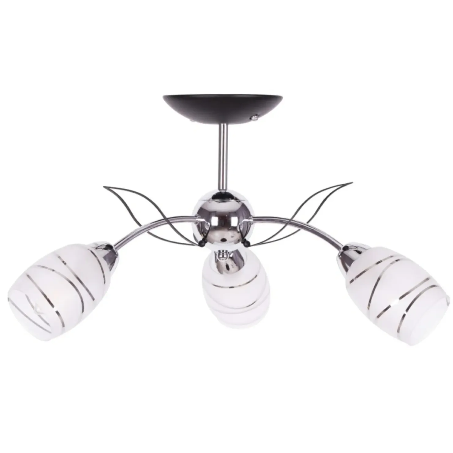 Dekoracyjna lampa sufitowa K-JSL-6093/3 CHR XENA | Kaja Oświetlenie*Sklep Kaja Best