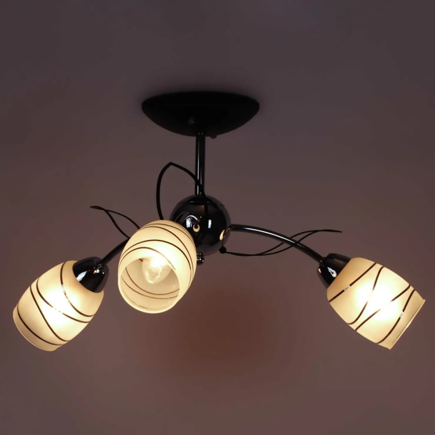 Dekoracyjna lampa sufitowa K-JSL-6093/3 CHR XENA | Kaja Oświetlenie*Sklep Kaja Best