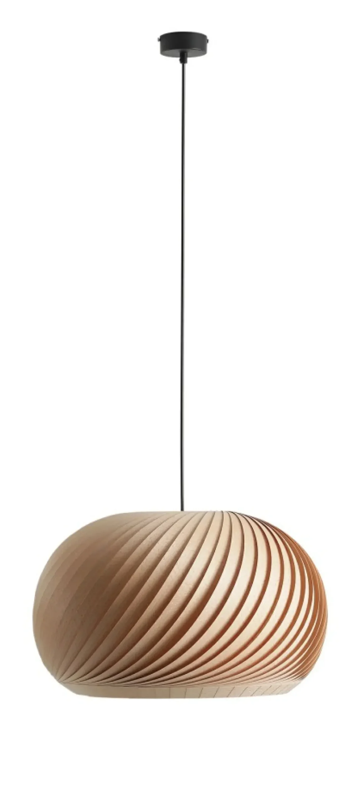 Best Sale Sklep Kaja Dekoracyjna lampa wisząca z drewnianym kloszem 1110G_L z serii NATURE Zadzwońporabattel.783200183(8-16)/mailsklep@kaja.com.pl