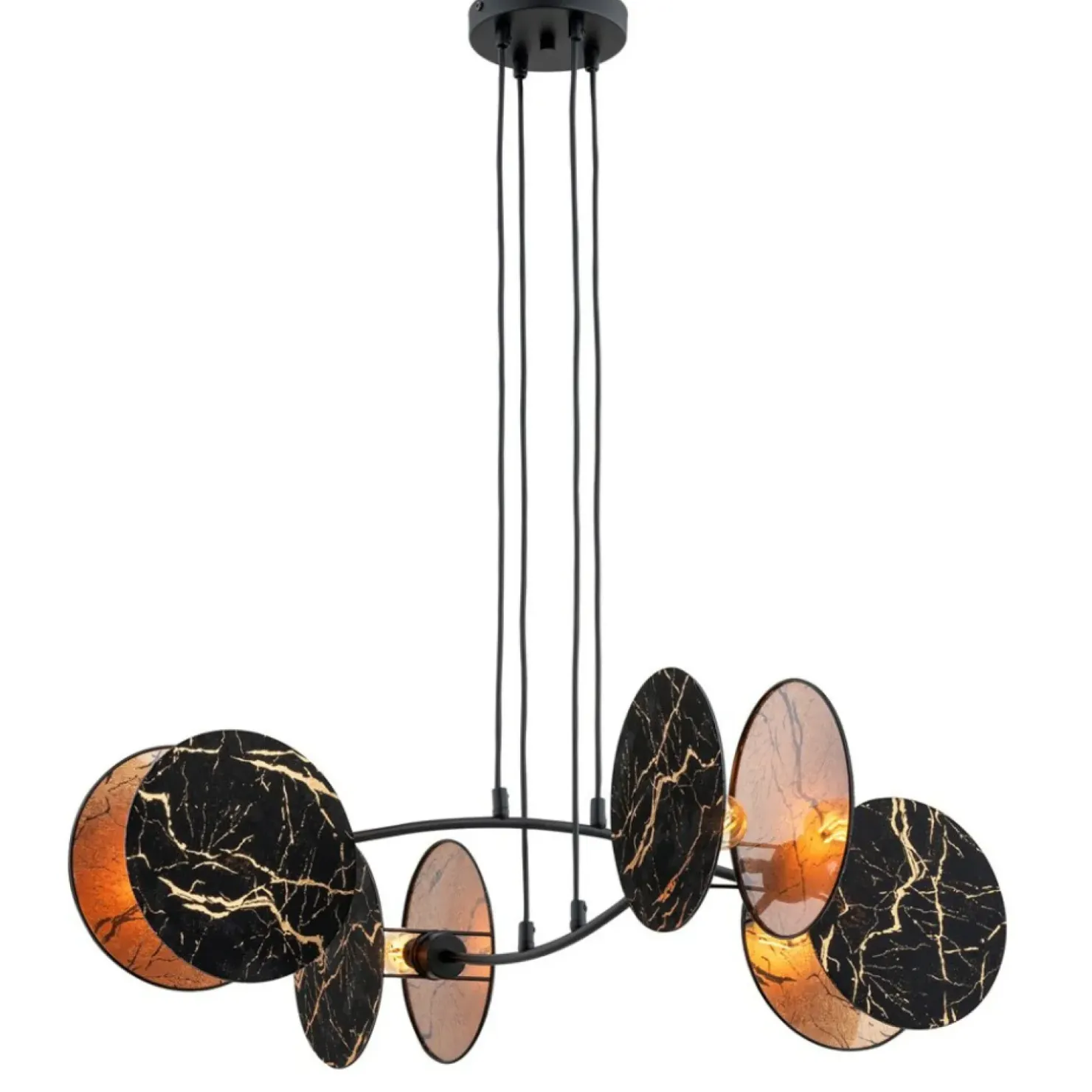 Shop Sklep Kaja Dekoracyjna lampa wisząca do salonu 1327/4 MOTIF | Kaja Oświetlenie