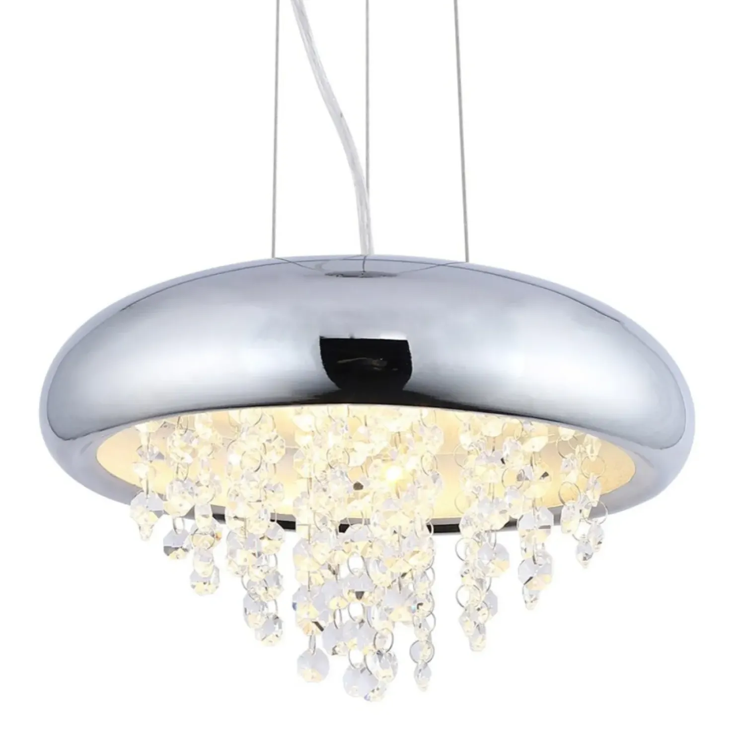 Best Sale Sklep Kaja Dekoracyjna lampa wisząca z kryształkami 18096-L MONT | Kaja