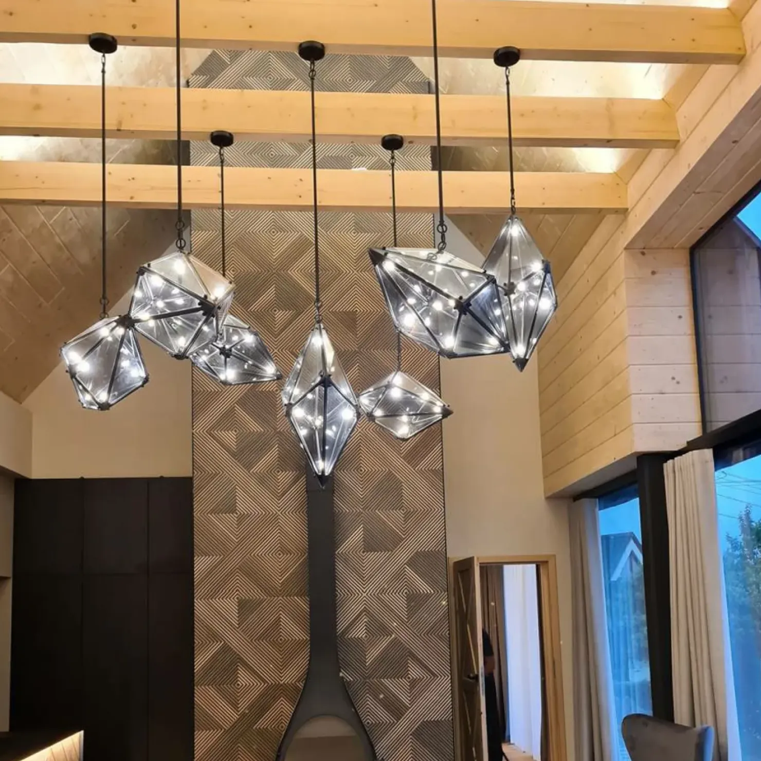 Best Sale Sklep Kaja Dekoracyjna lampa wisząca LP-055/1P BK KONSTELACJA | Kaja Oświetlenie