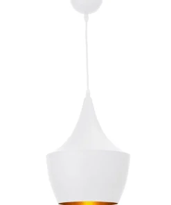 Fashion Sklep Kaja Dekoracyjna lampa wisząca LP-42013/1P BIAŁY CASELLE | Kaja Oświetlenie