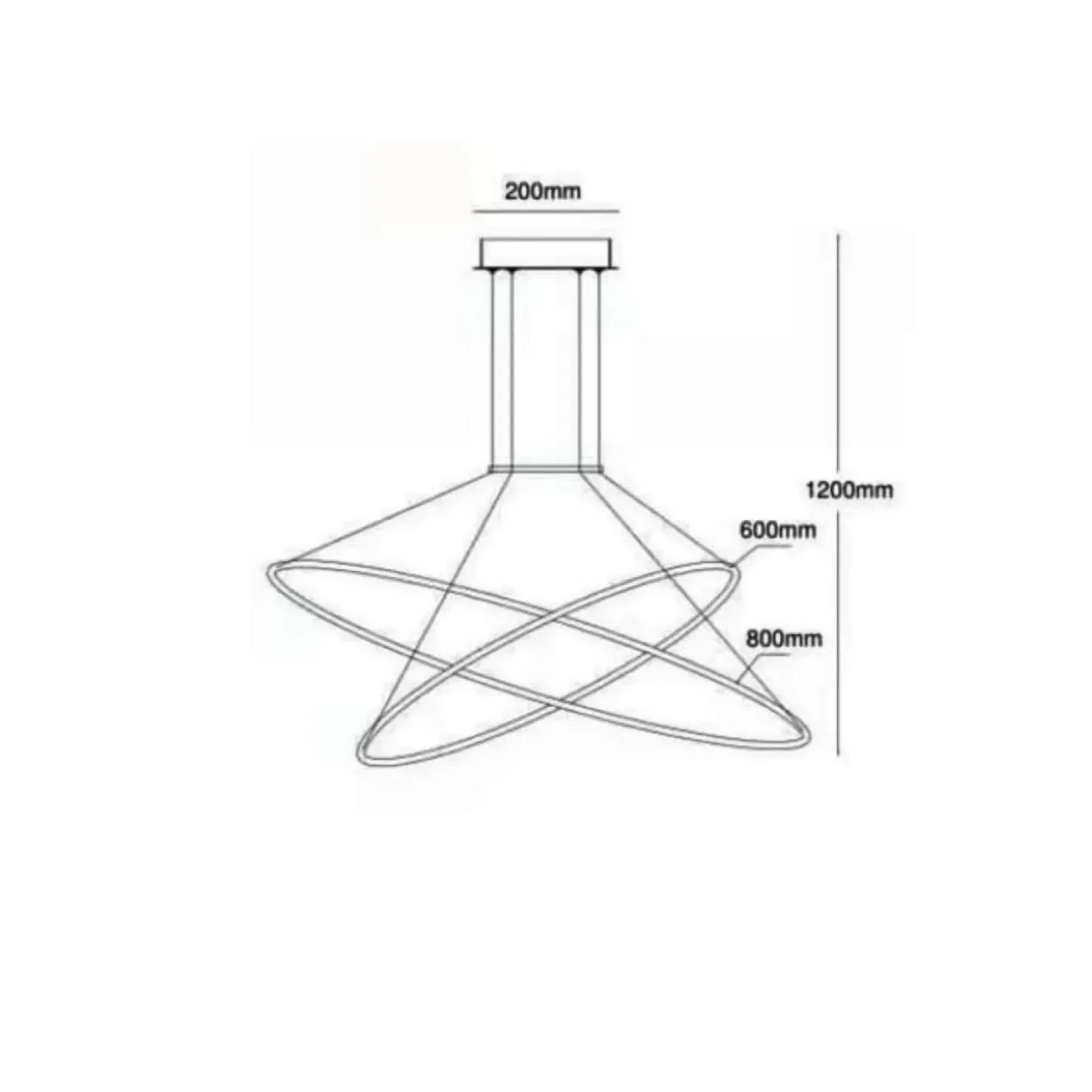Outlet Sklep Kaja Dekoracyjna lampa wisząca do salonu LP-940/2P BK CCT HALIFAX | Kaja