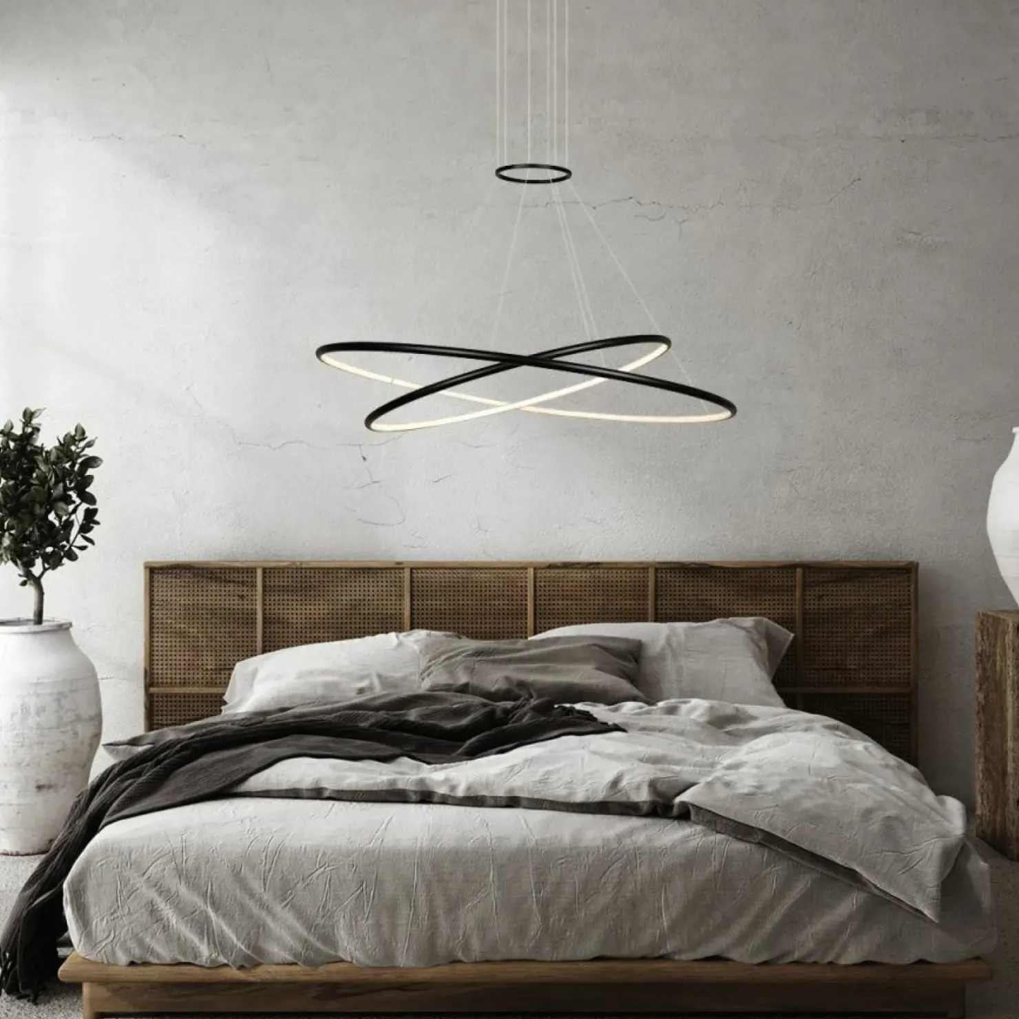 Outlet Sklep Kaja Dekoracyjna lampa wisząca do salonu LP-940/2P BK CCT HALIFAX | Kaja