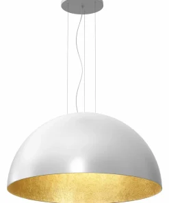New Sklep Kaja Dekoracyjna lampa wisząca ze złotym wnętrzem LX 1684 z serii COMPO