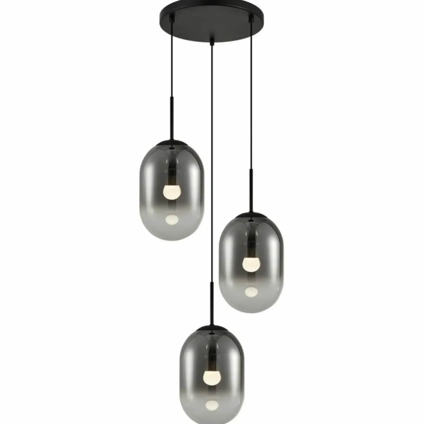 Cheap Sklep Kaja Dekoracyjna lampa wisząca z ciemnymi kloszami ML0320 ALIAS | Kaja