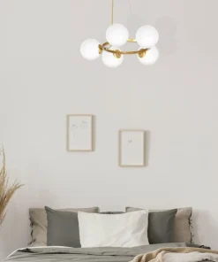 Cheap Sklep Kaja Dekoracyjna lampa wisząca z pięcioma kloszami MLP5577 z serii VIENNA | Kaja Oświ