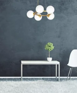 Cheap Sklep Kaja Dekoracyjna lampa wisząca z pięcioma kloszami MLP5577 z serii VIENNA | Kaja Oświ
