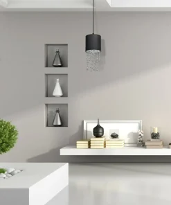 Dekoracyjna lampa wisząca z kryształkami MLP6429 z serii ALMERIA | Kaja Oświetle*Sklep Kaja Flash Sale