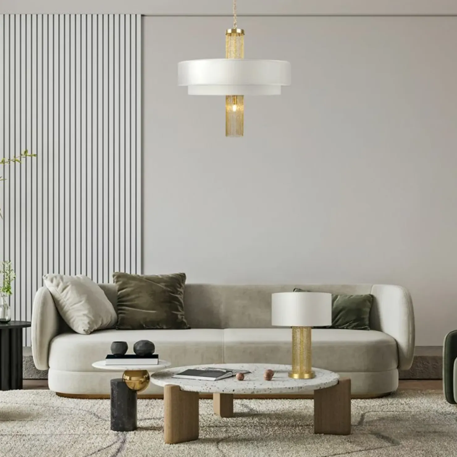 Sale Sklep Kaja Dekoracyjna lampa wisząca, kolor złota MOD151PL-05G z serii IMPRESSIVE złoty