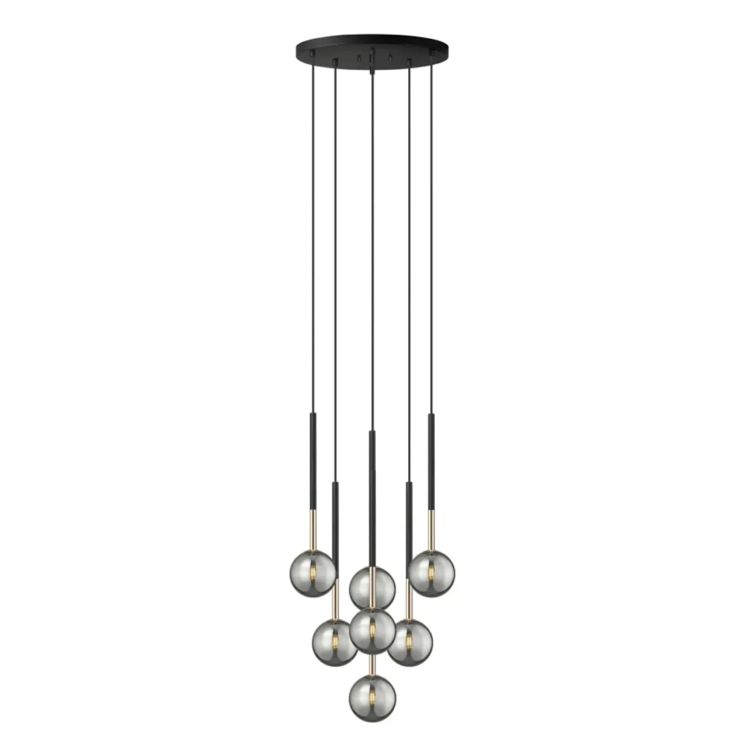 Clearance Sklep Kaja Dekoracyjna lampa wisząca do salonu P0574-07F-SDFZ ARCTURUS | Kaja