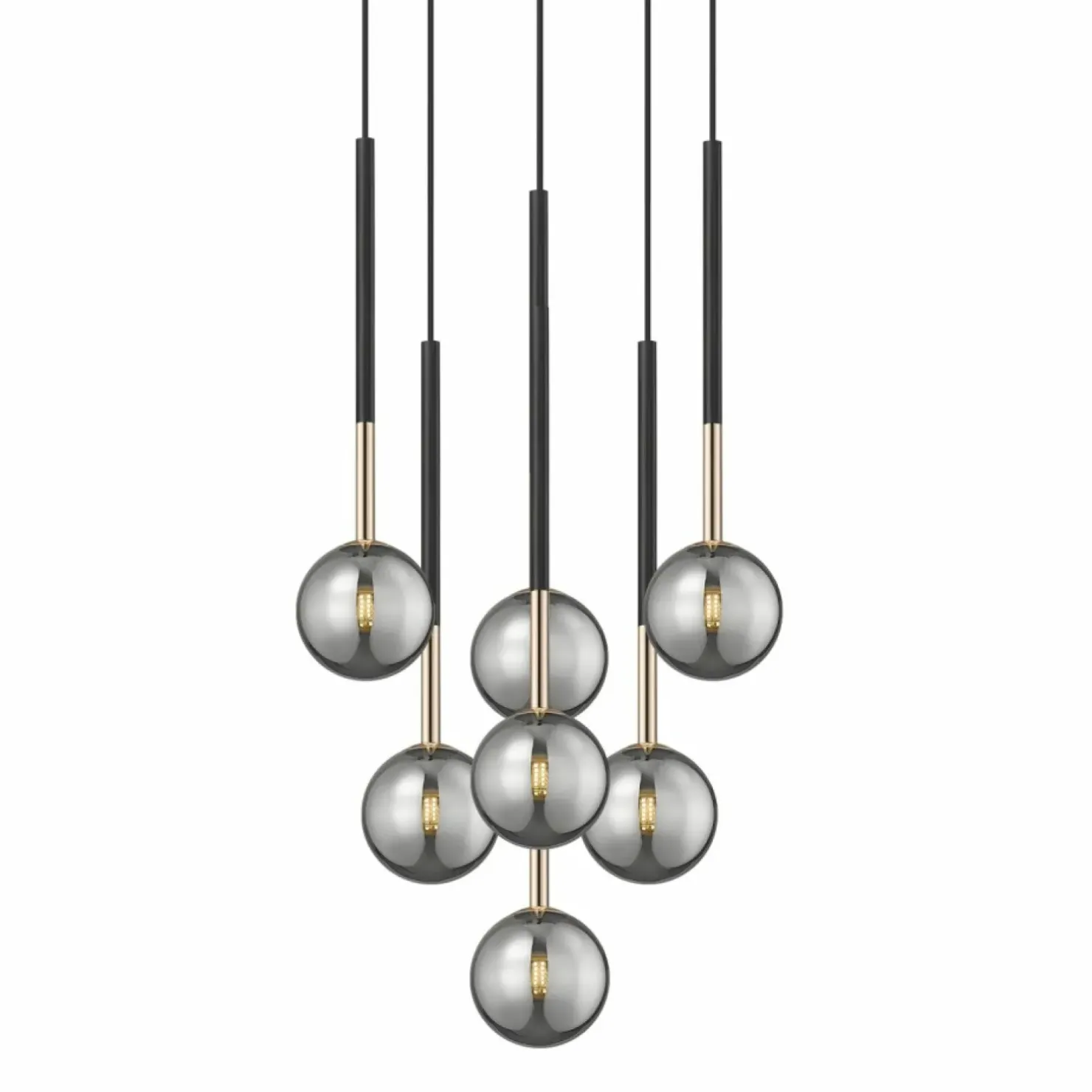 Clearance Sklep Kaja Dekoracyjna lampa wisząca do salonu P0574-07F-SDFZ ARCTURUS | Kaja