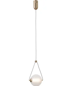 Best Sale Sklep Kaja Dekoracyjna lampa wisząca, LED PND-34361-S-HBR-OPAL z serii RASTIA