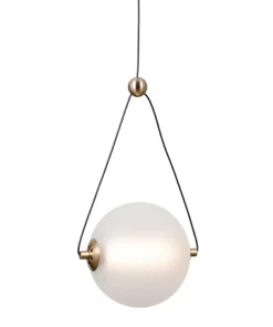 Best Sale Sklep Kaja Dekoracyjna lampa wisząca, LED PND-34361-S-HBR-OPAL z serii RASTIA