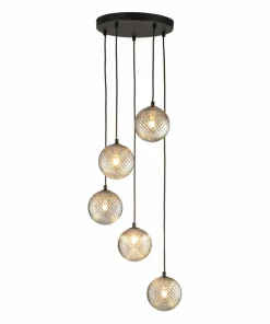 New Sklep Kaja Dekoracyjna lampa wisząca do salonu loft TK 5747 z serii ELENA | Kaja