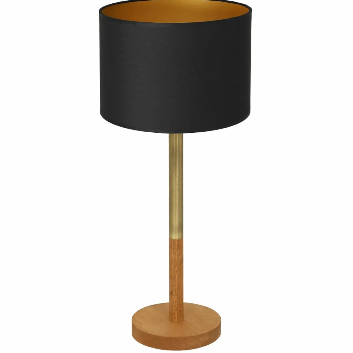 Dekoracyjna lampka nocna, brązowa podstawa LX 3805 z serii TABLE LAMPS*Sklep Kaja Cheap