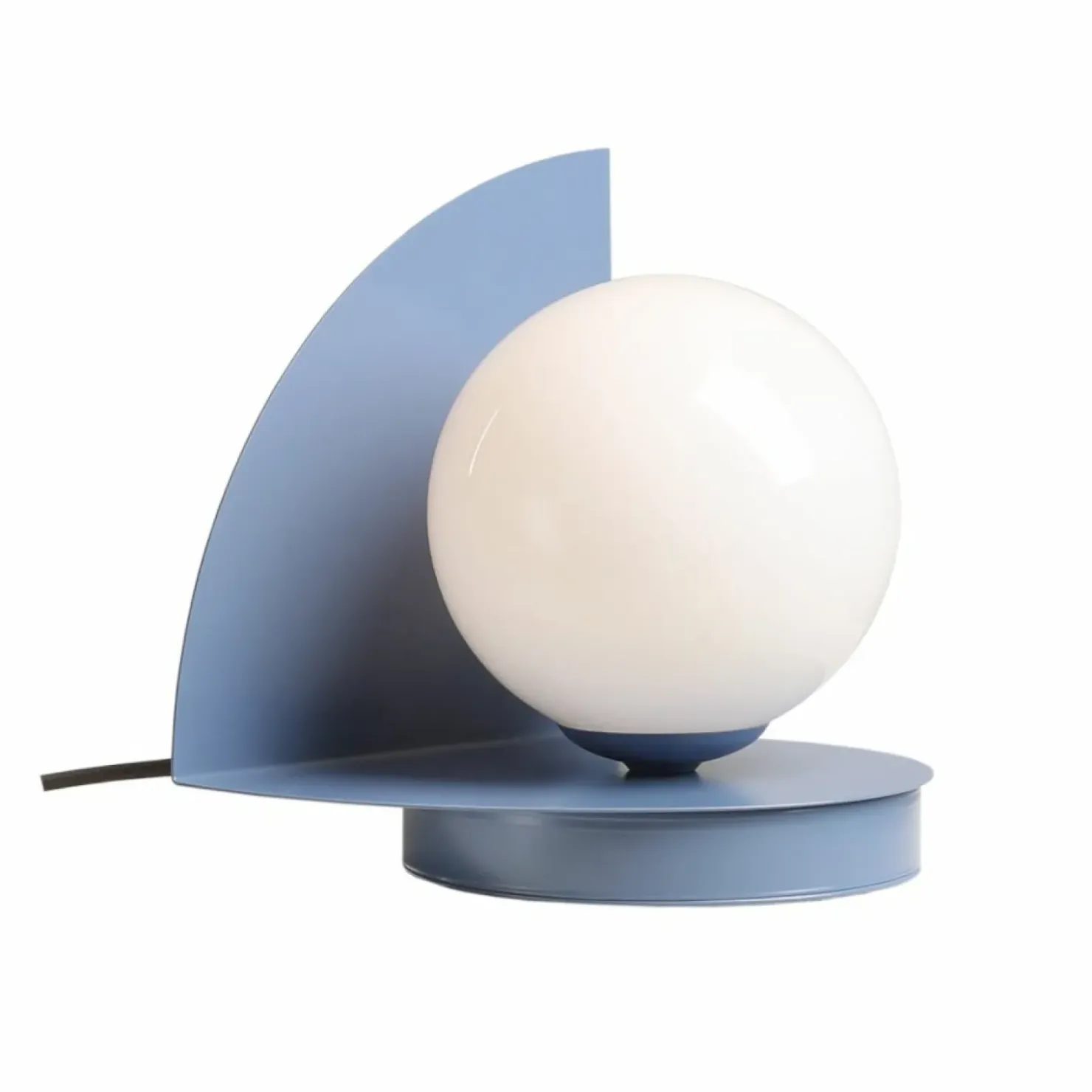 Dekoracyjna, niebieska lampka nocna ⌀14cm 1125B16 z serii LOOP | Kaja Oświetleni*Sklep Kaja Discount