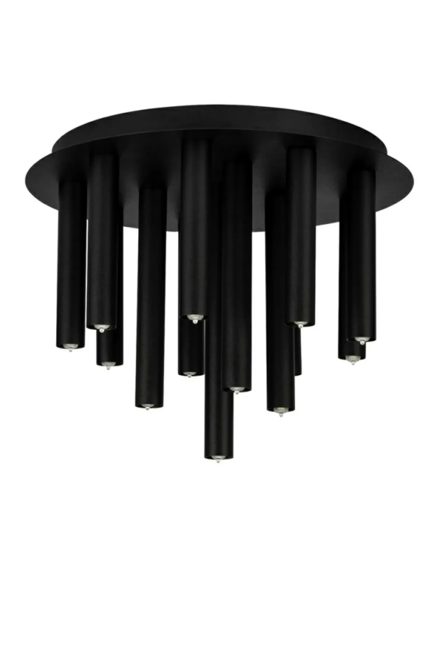 Dekoracyjna, okrągła, czarna lampa sufitowa 108505 z serii GOCCE*Sklep Kaja Cheap