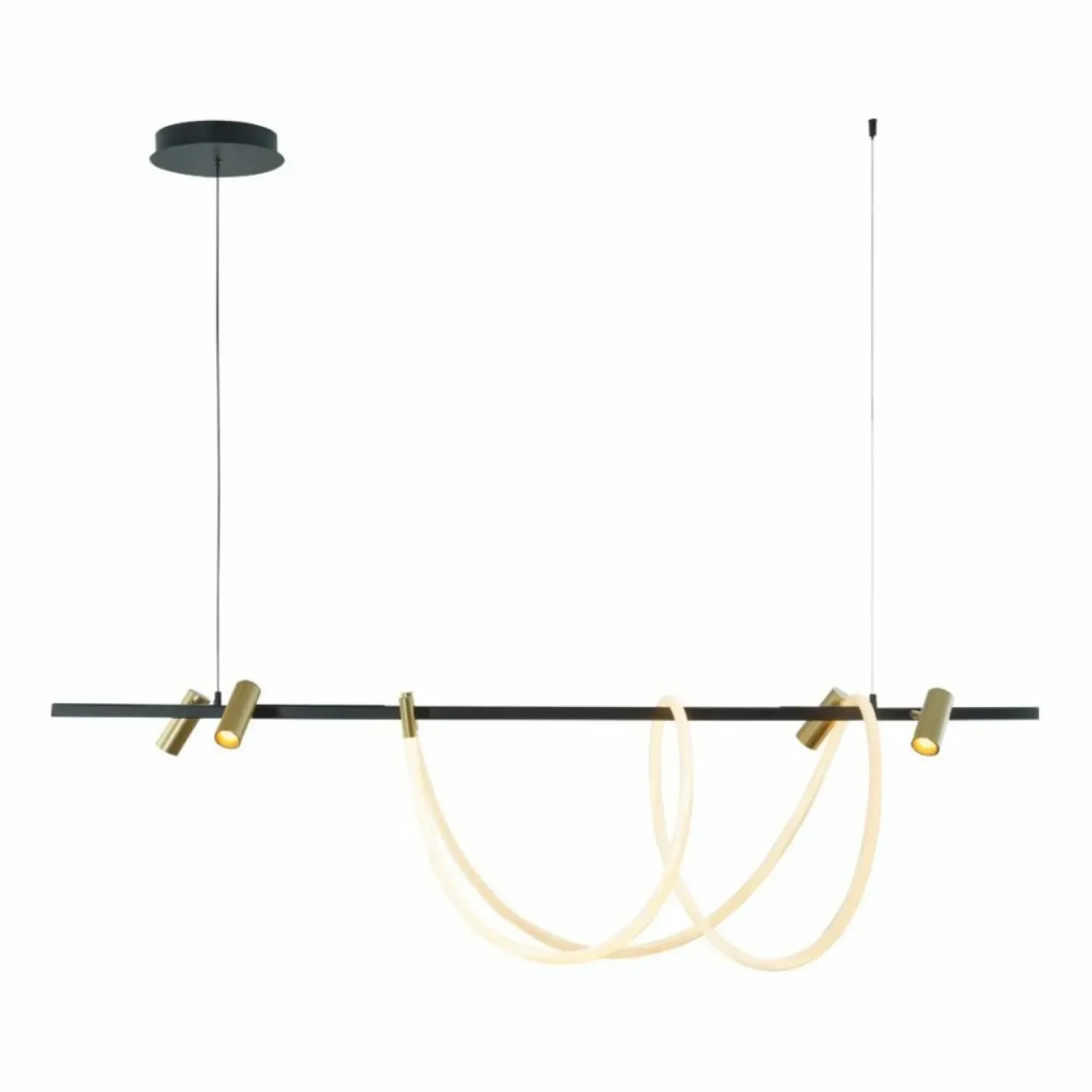 Best Sklep Kaja Dekoracyjna, pozioma lampa LED nad stół ZM 2200277L BALBO | Kaja