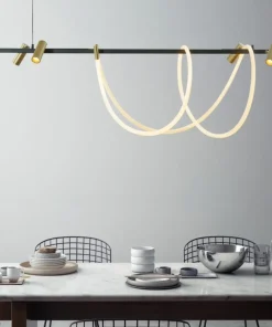Best Sklep Kaja Dekoracyjna, pozioma lampa LED nad stół ZM 2200277L BALBO | Kaja
