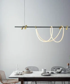 Best Sklep Kaja Dekoracyjna, pozioma lampa LED nad stół ZM 2200277L BALBO | Kaja