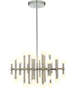 Store Sklep Kaja Dekoracyjna, satynowa lampa LED MX16009008-37A GIOVANNA | Kaja