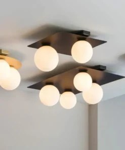 New Sklep Kaja Dekoracyjna, złota lampa sufitowa do salonu SIG 33271 ARGON KOŁO