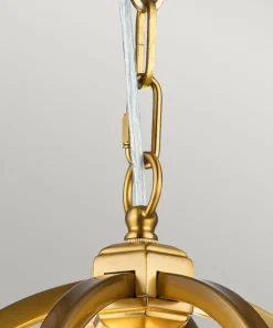 Dekoracyjna, złota lampa wisząca FE-CORINNE-3P-S-BB z serii CORINNE*Sklep Kaja Shop