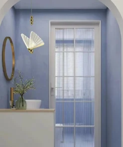 Fashion Sklep Kaja Dekoracyjna, złota lampa wisząca art deco LP-1715/1P MARIPOSA | Kaja