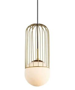 Sale Sklep Kaja Dekoracyjna, złota lampa wisząca MDM-3939/1 GD MATTY | Kaja