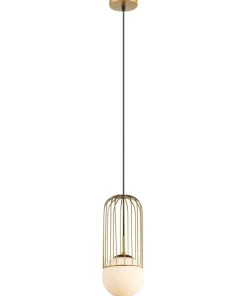 Sale Sklep Kaja Dekoracyjna, złota lampa wisząca MDM-3939/1 GD MATTY | Kaja