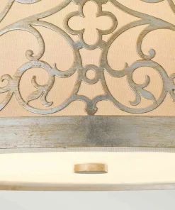 Dekoracyjny plafon na 2 żarówki FE-ARABESQUE-F z serii ARABESQUE*Sklep Kaja Fashion
